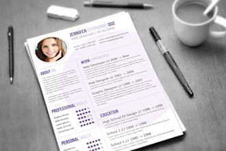 design a professional resume, cv, cover letter, linkedin