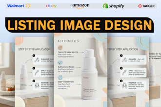 do product images editing, amazon listing image design