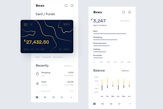 do expert UX UI design for mobile app, UI UX design