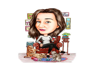 draw awesome digital caricature for you
