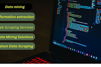 provide expert web scraping service to extract valuable data
