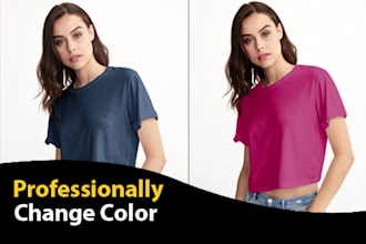 do professionally change the product color