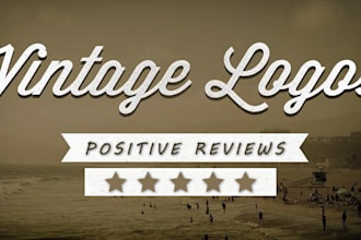 design a vintage logo