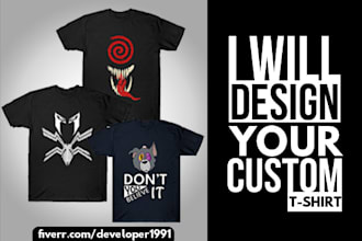 create awesome t shirt designs