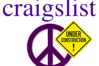 design a Professional Craigslist Ad For Your Website or Business in 12 Hours or Less