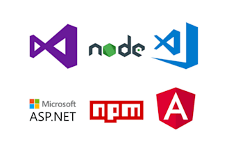 develop angular asp dotnet sql using web app