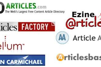 give you 212,000 special list Article Directories for use in articlee submission tool