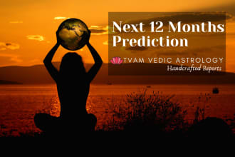 write accurate 12 month annual horoscope using vedic astrology