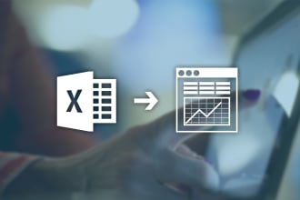 turn your excel spreadsheet into a web app