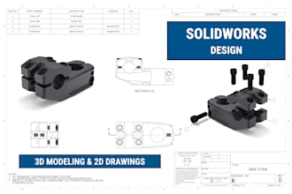 your senior mechanical engineer for solidworks product design