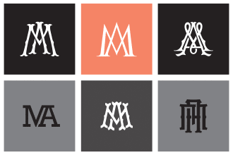 do unique monogram logo design, initial, tattoo, business, dj,