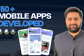 create react native ios and android app