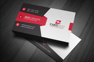 create a professional business card name card