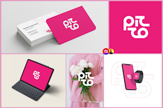 design a unique logo and visual identity for your brand