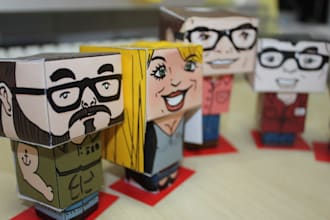 create a papercraft of you