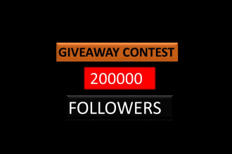 shoutout giveaway for your brand or product on my instagram
