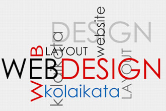 create a website in psd file