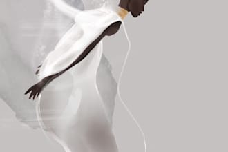 draw fashion illustration in my own style