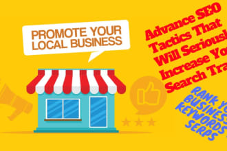 do local SEO to boost your keyword rankings on google