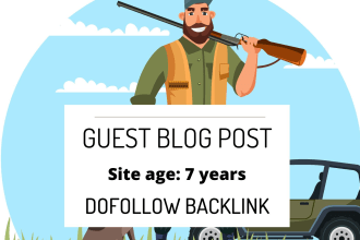 add your article with backlink on my hunting, outdoor blog