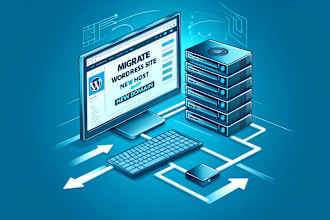 transfer, move, migrate wordpress website to new host