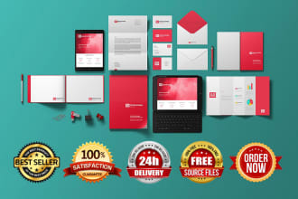 create business card, letterhead and stationary items