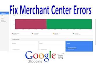 fix google merchant center errors and approve products