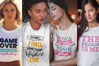 create custom awesome t shirt designs