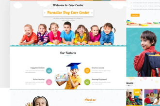 do elegant web design and build responsive website