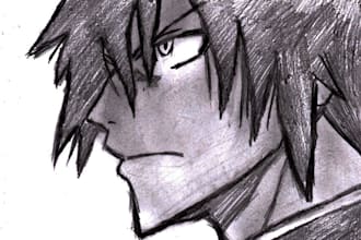 create a cool manga cartoon
