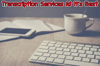 transcribe audio and video