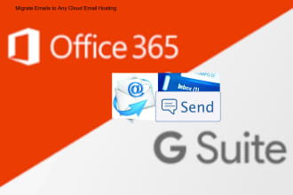 set up g suite, office 365 or exchange cloud based emails