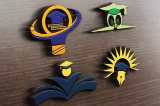 do education, business education, law education, logo design