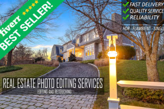 edit fast and high quality real estate photo