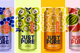 make a professional packaging and label design