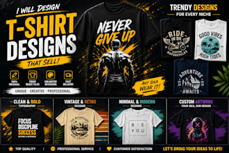 design custom t shirt, typography and trendy tshirt design