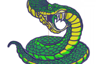 do complex embroidery digitizing into dst, pes, jef, xxx
