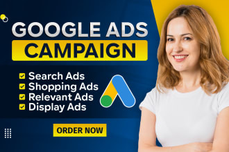 setup and manage google ads adwords PPC campaign and audit