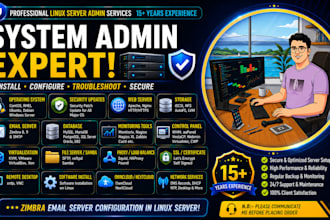be your virtual server administrator or system admin