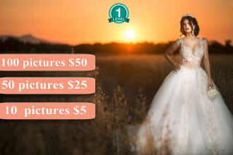 do wedding photos editing
