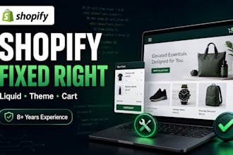 fix shopify bugs and liquid code issues