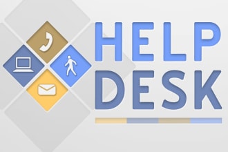create, monitor and fix trouble helpdesk tickets