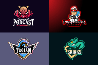 design e sports and twitch logo