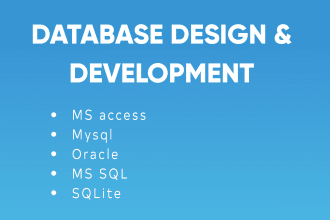 design ms access database, excel vba macros or excel projects