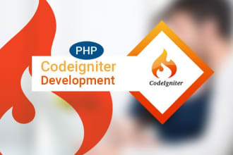 fix and develop any website in codeigniter or core php