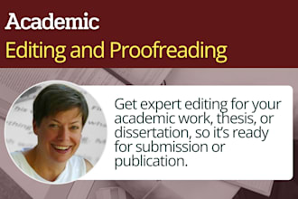 edit and proofread your academic writing