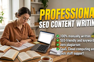 write SEO optimized technology articles and software guides