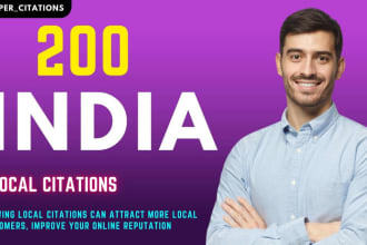 do 200 seo indian citations