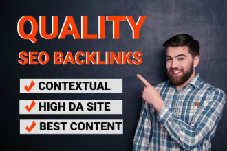 provide SEO link building service for website ranking