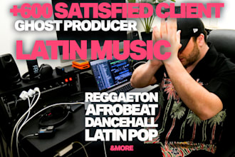 be your reggaeton , urban and pop music producer